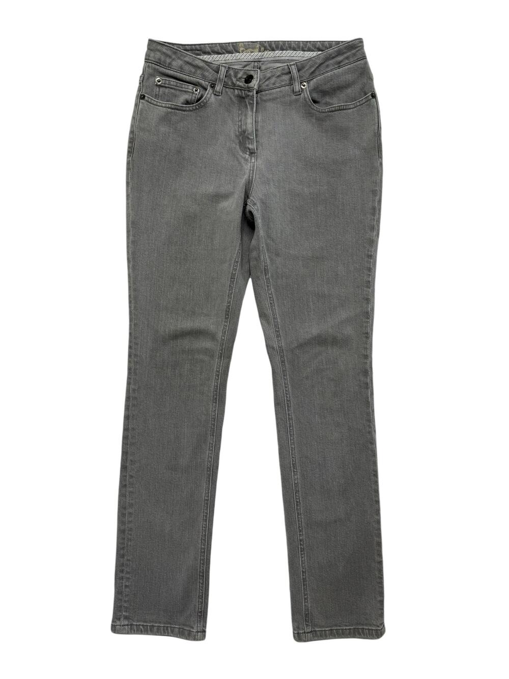 BODEN Light Gray Slim Leg Jeans Size 6R US; 10R UK #WC169
